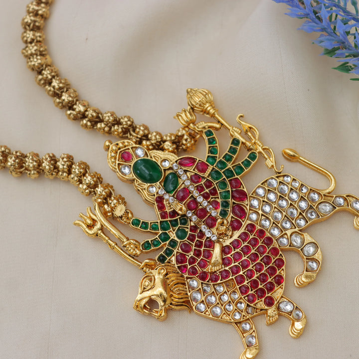 Exquisite Temple Necklace for Weddings