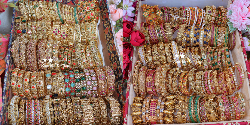 Bangles in All Sizes & Styles and Colors – Sparkle and Glow