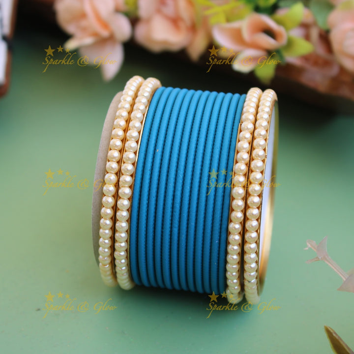 Beautiful Metal Bangle Combo Box in Assorted colours Design 1
