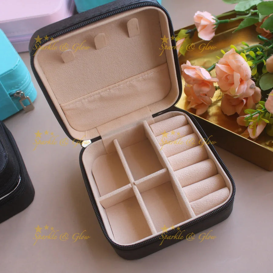 Stunning box type multiple section jewellry organizer - Sparkle and Glow