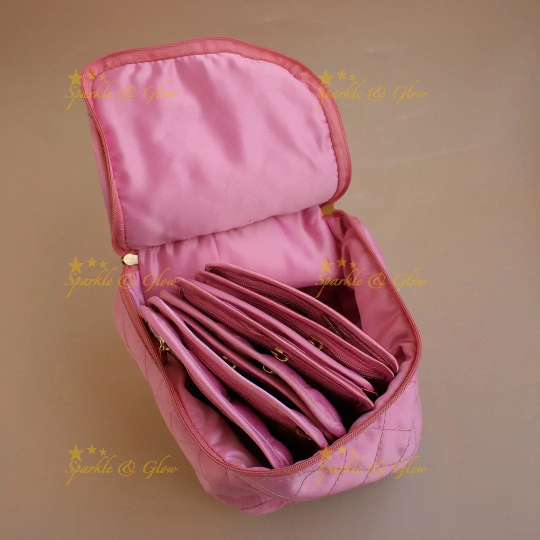 Jewellry organizer with multiple pouches - Sparkle and Glow