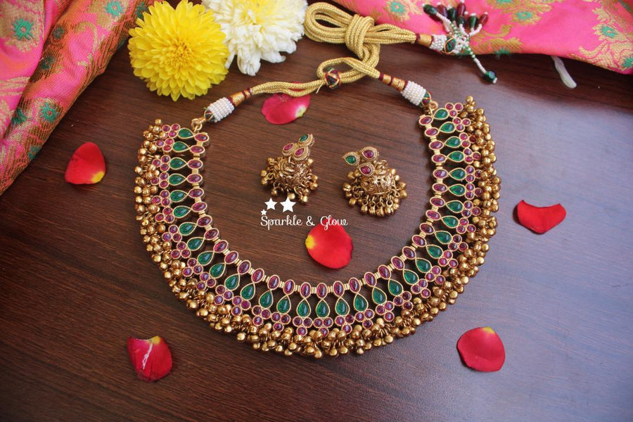 Kemp gungroo necklace - Multi - Sparkle and Glow