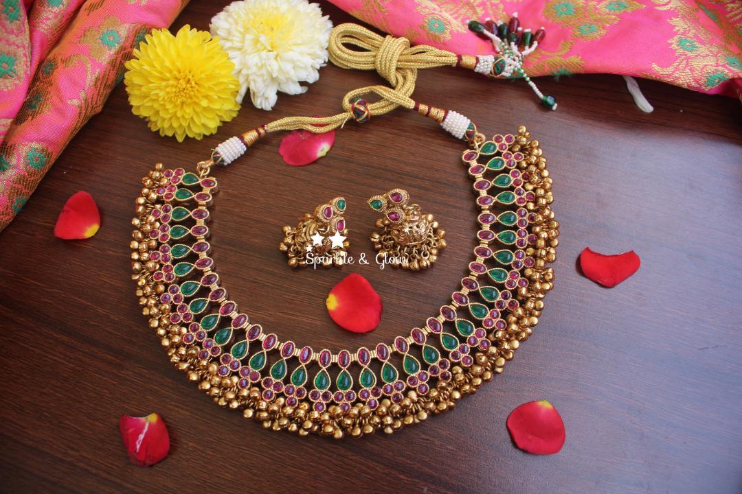 Kemp gungroo necklace - Multi - Sparkle and Glow
