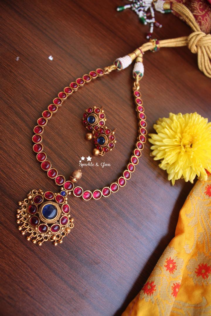 Kemp stones adigai - Coral - Sparkle and Glow