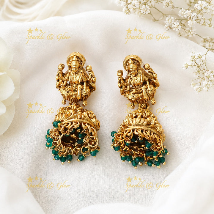 Enchanting Gold Temple Necklace for Celebrations