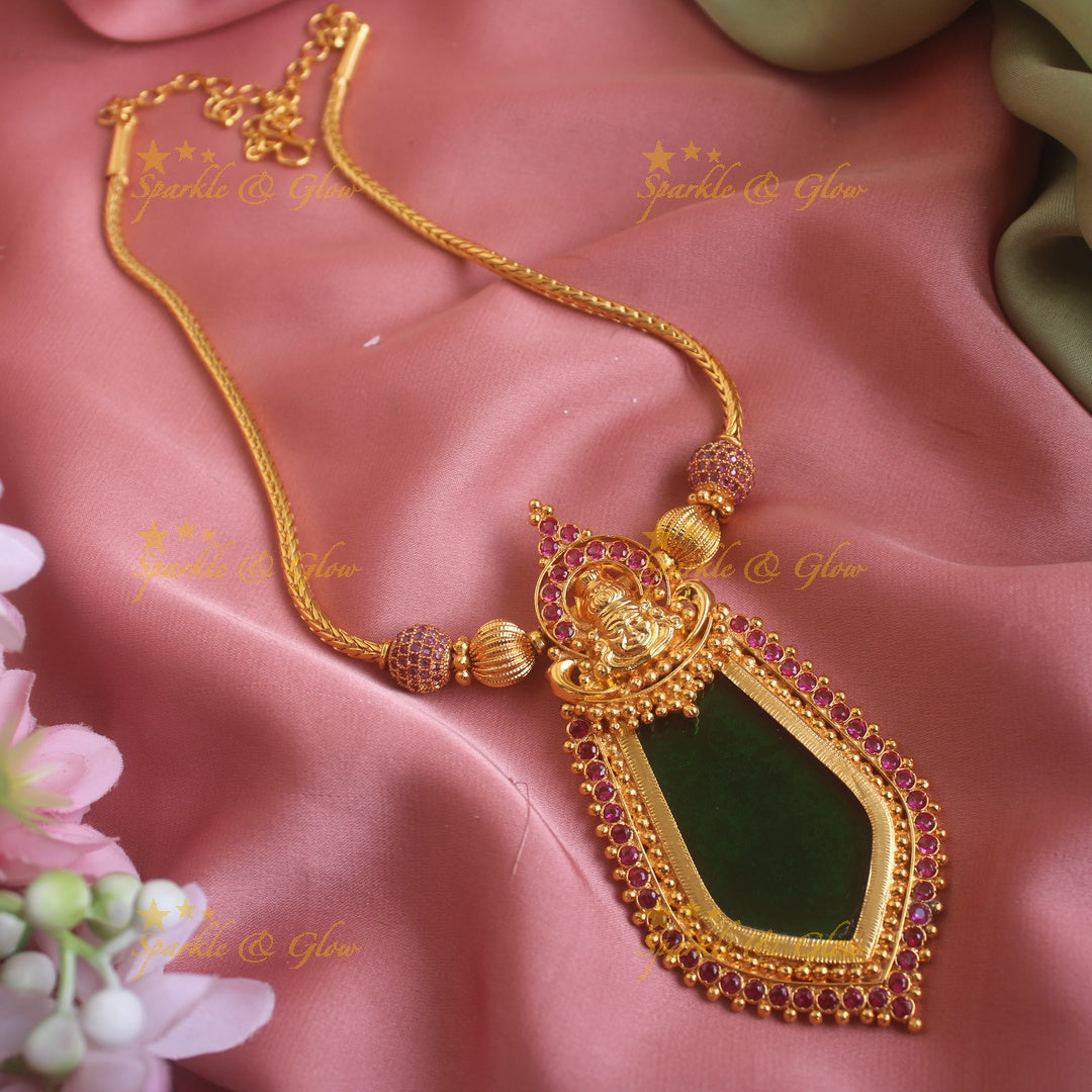 Idol Balaji Palaka Pendant Necklace