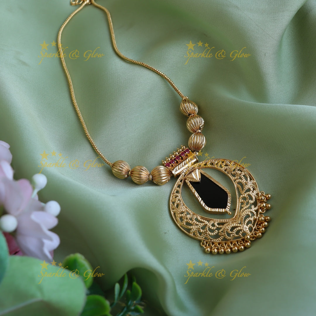 Beautiful Palakka Pendent chain