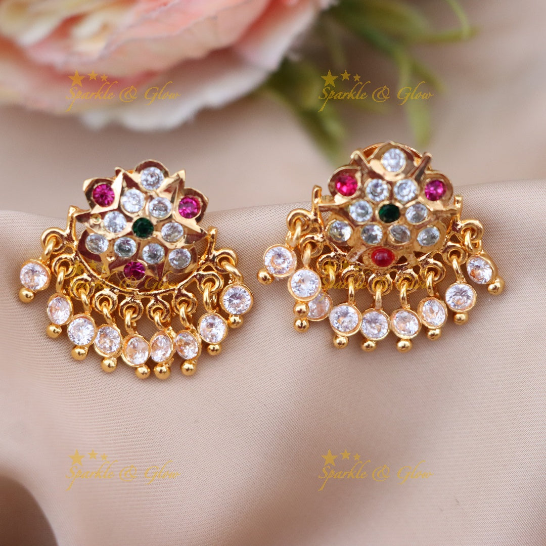 Exquisite Dazzling Star Studs for Weddings & Festivities