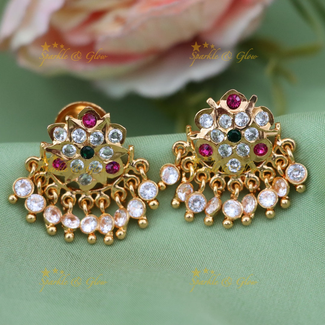 Exquisite Dazzling Star Studs for Weddings & Festivities