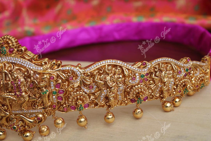 Exquisite Rama Kalyana Intricate work hipbelt