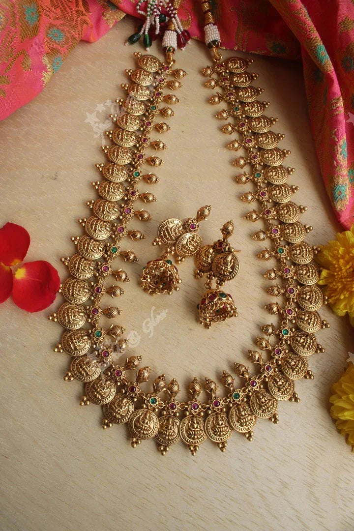 Gold look alike elegent coin haram - Multi - Sparkle and Glow