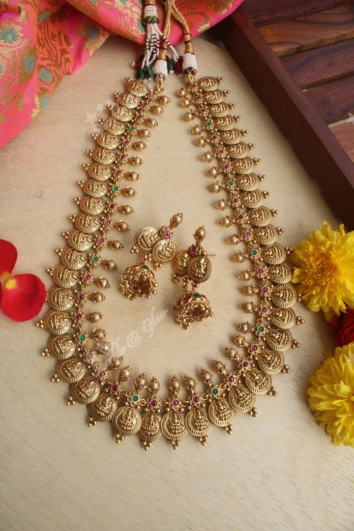 Gold look alike elegent coin haram - Multi - Sparkle and Glow