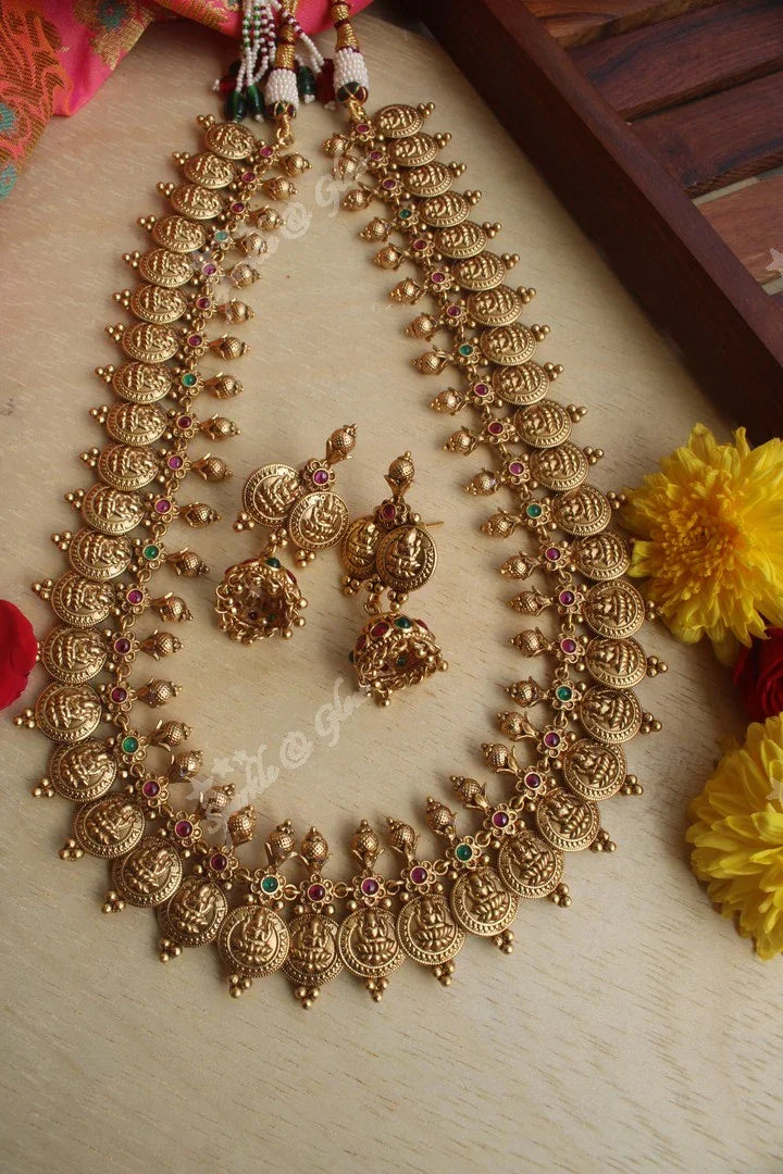 Gold look alike elegent coin haram - Multi - Sparkle and Glow