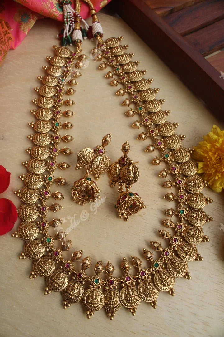 Gold look alike elegent coin haram - Multi - Sparkle and Glow