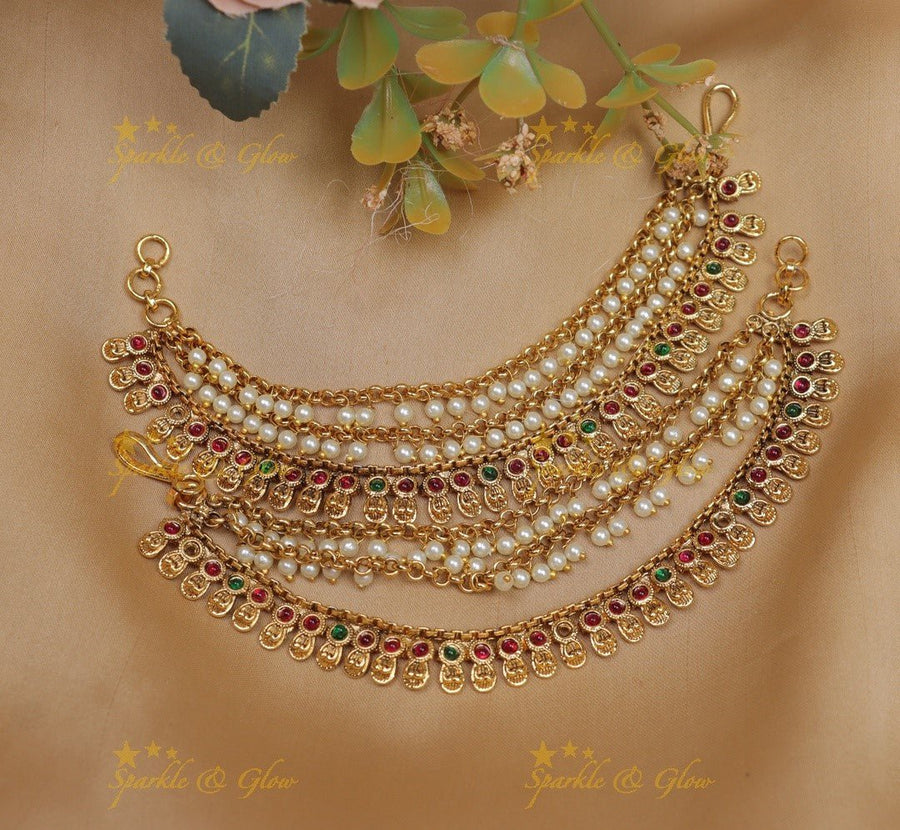 Beautiful Dot design Kemp earchain - Sparkle and Glow - 