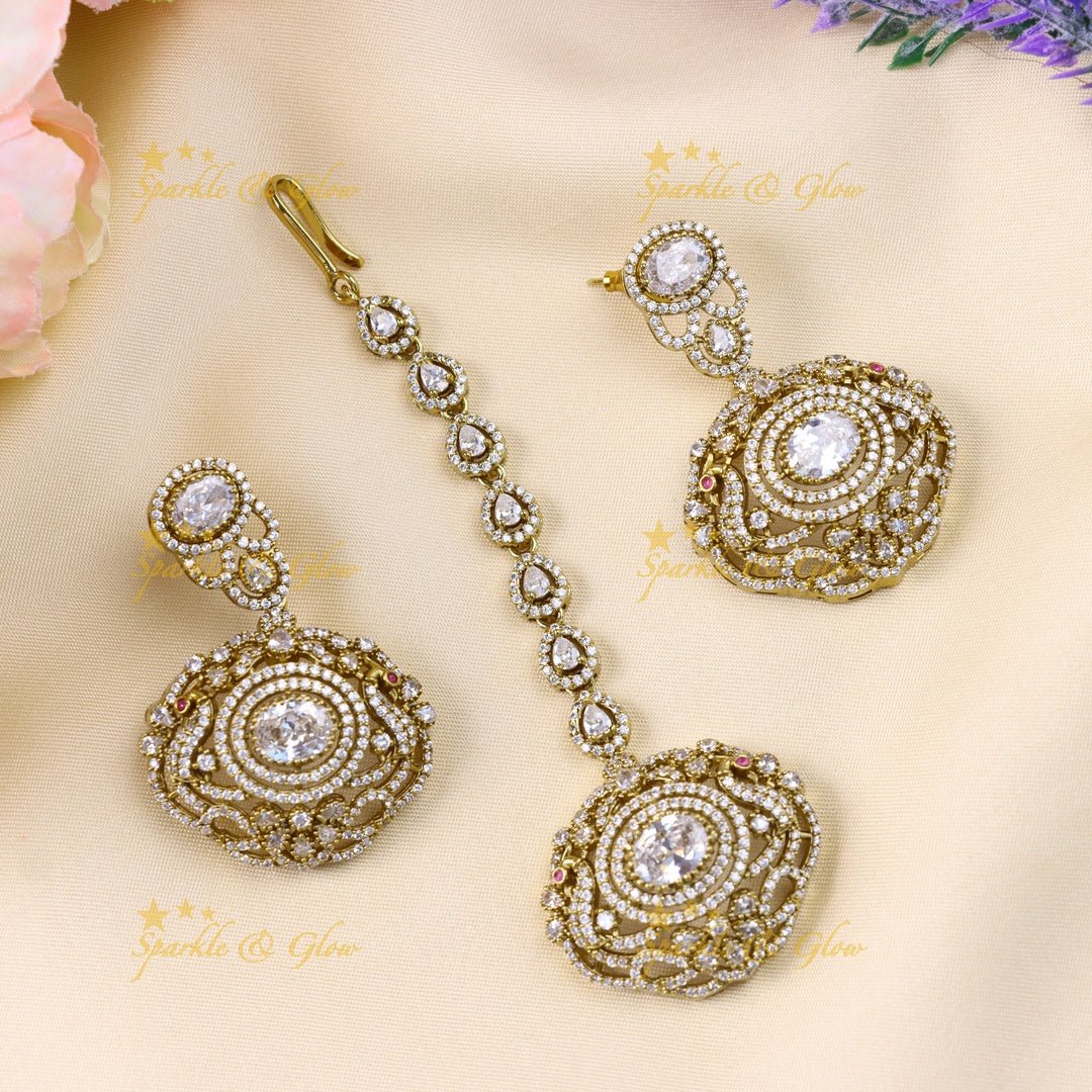Gracious Peacock pendant carved Victorian AD short necklace with waterdrop hanging - Sparkle and Glow - Back Thread - 
