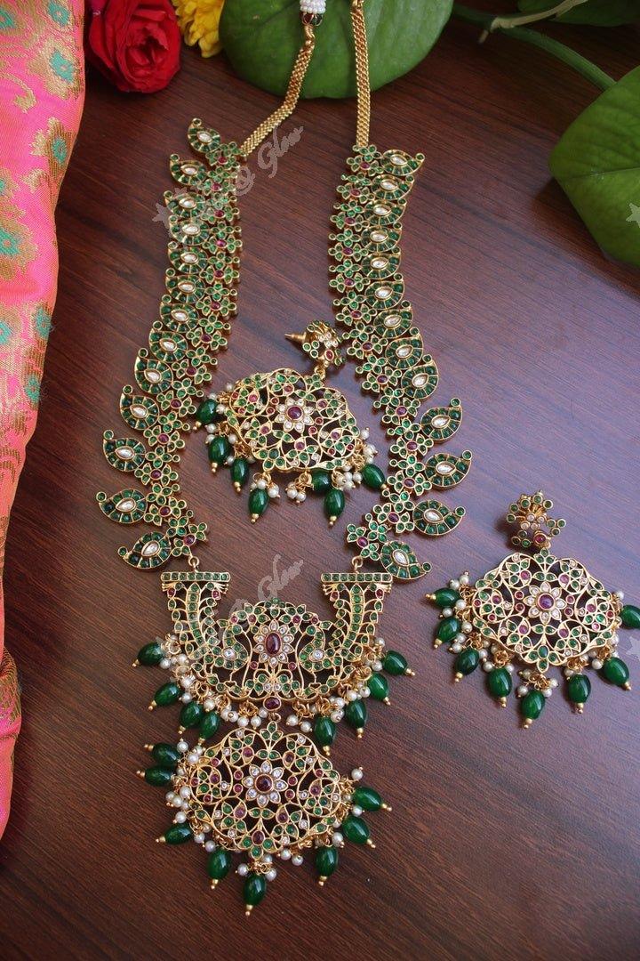 Gold alike polished real kemp stones mango haram - Kemp Gold Beads - Sparkle and Glow