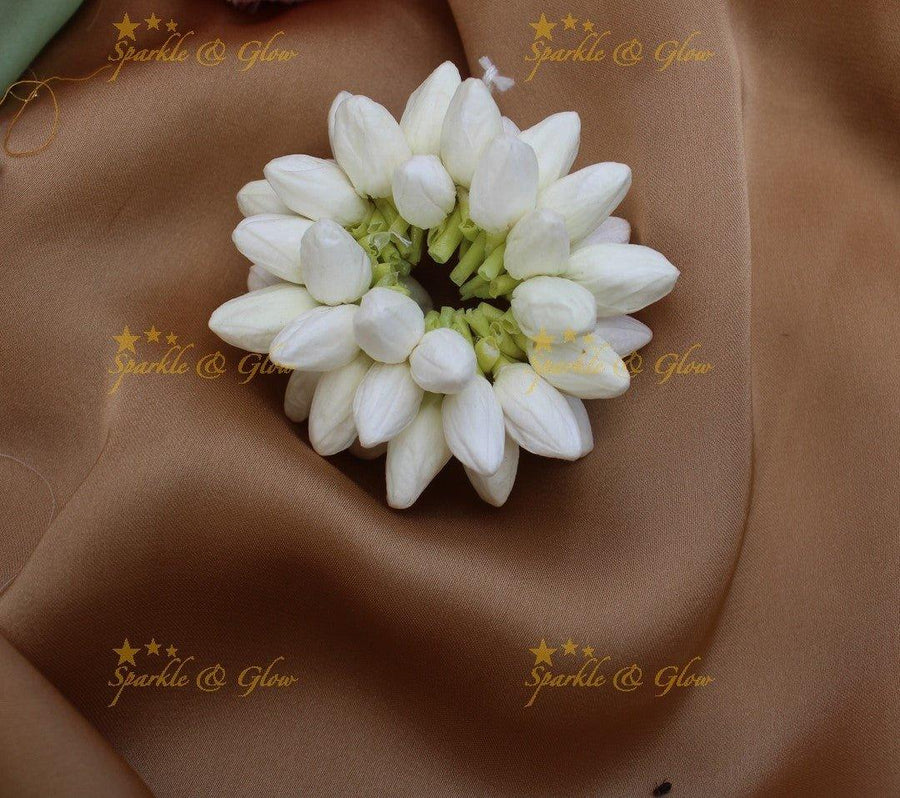 Beautiful Small Jasmine Real look alike Sendu, Gajra - Sparkle and Glow