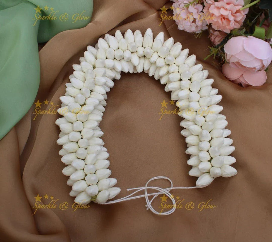 Beautiful Real Jasmine look alike Big Veni, Gajra - Sparkle and Glow