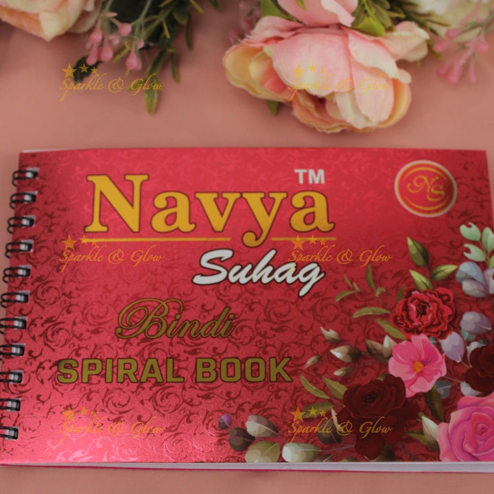 Navya Suhag different colours and designs bindi book - Sparkle and Glow - 