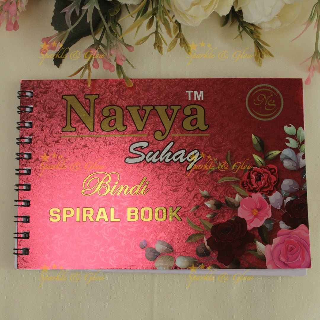 Navya Suhag pretty colours small bindi book - Sparkle and Glow - 