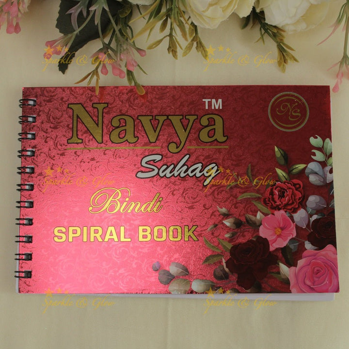 Navya Suhag pretty colours small bindi book - Sparkle and Glow - 