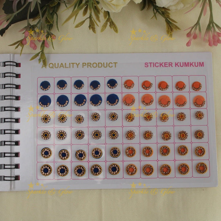 Navya Suhag pretty colours small bindi book - Sparkle and Glow - 