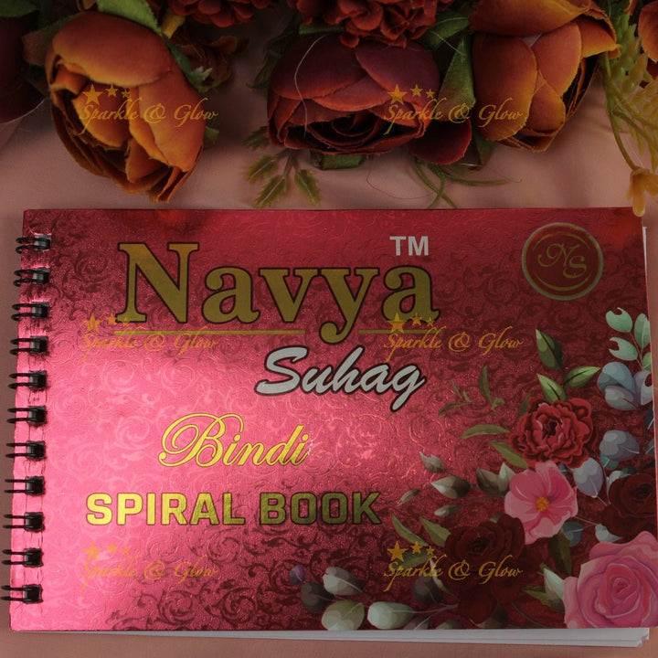 Navya Suhag elegant designs multi colours bindi small book - Sparkle and Glow - 