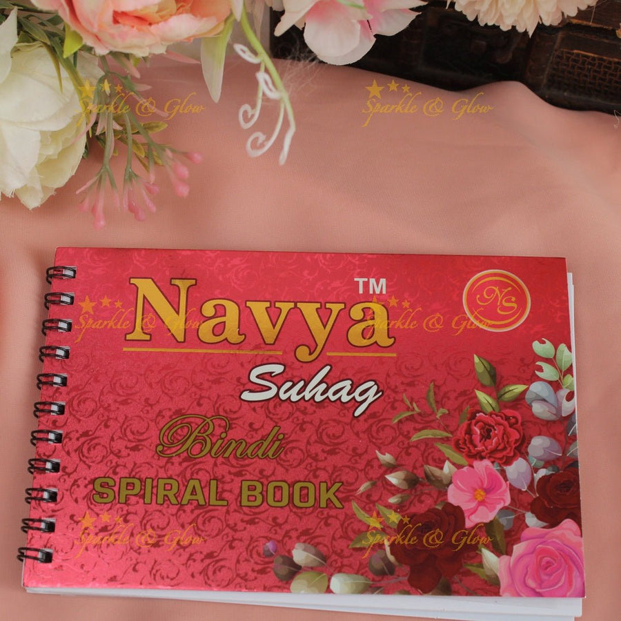 Navya suhag simple and elegant multi colours small bindi book - Sparkle and Glow - 