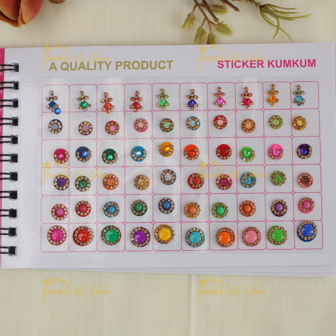 Navya Suhag grand design big bindi book - Sparkle and Glow - 