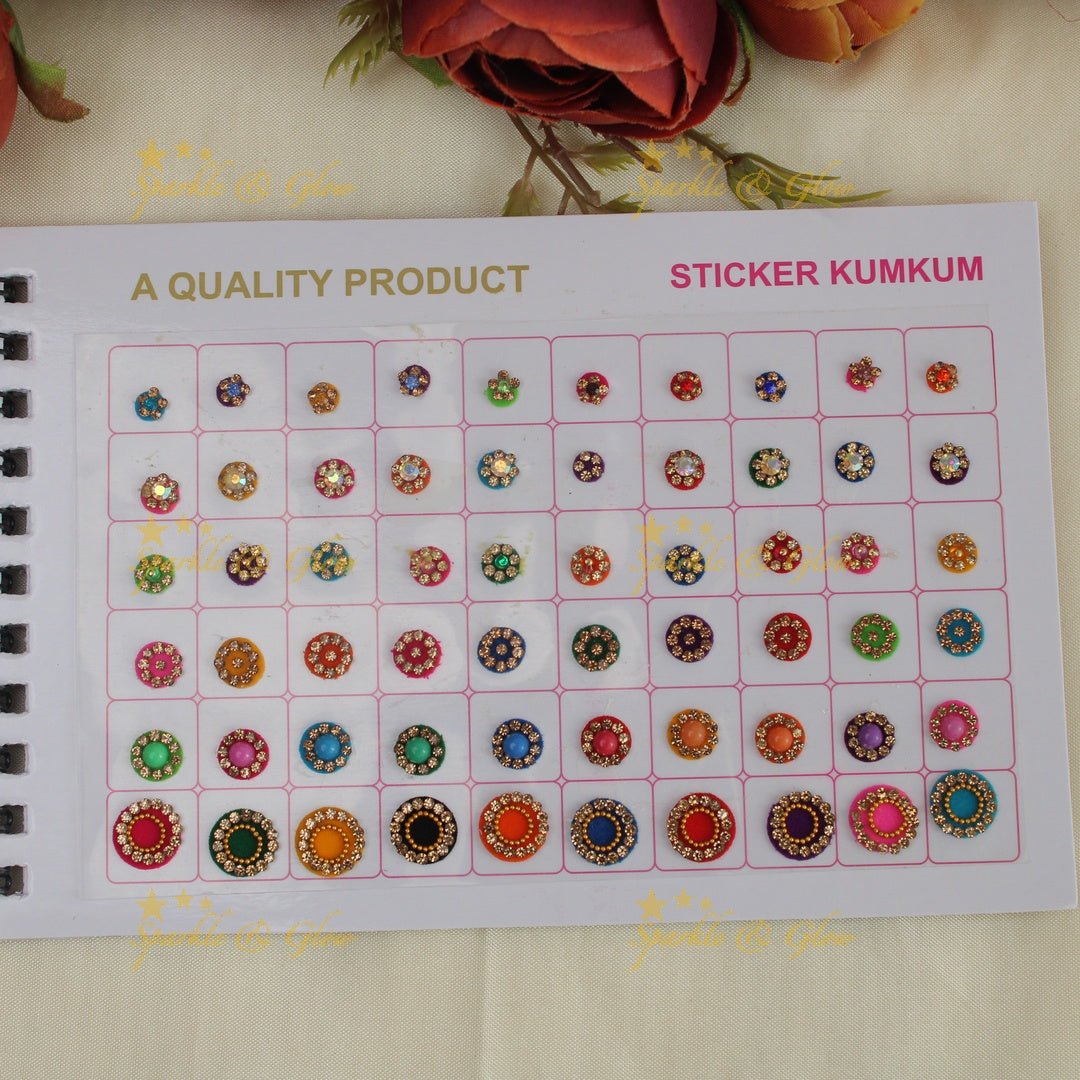 Navya Suhag grand design big bindi book - Sparkle and Glow - 
