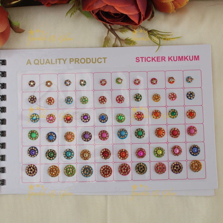 Navya Suhag grand design big bindi book - Sparkle and Glow - 