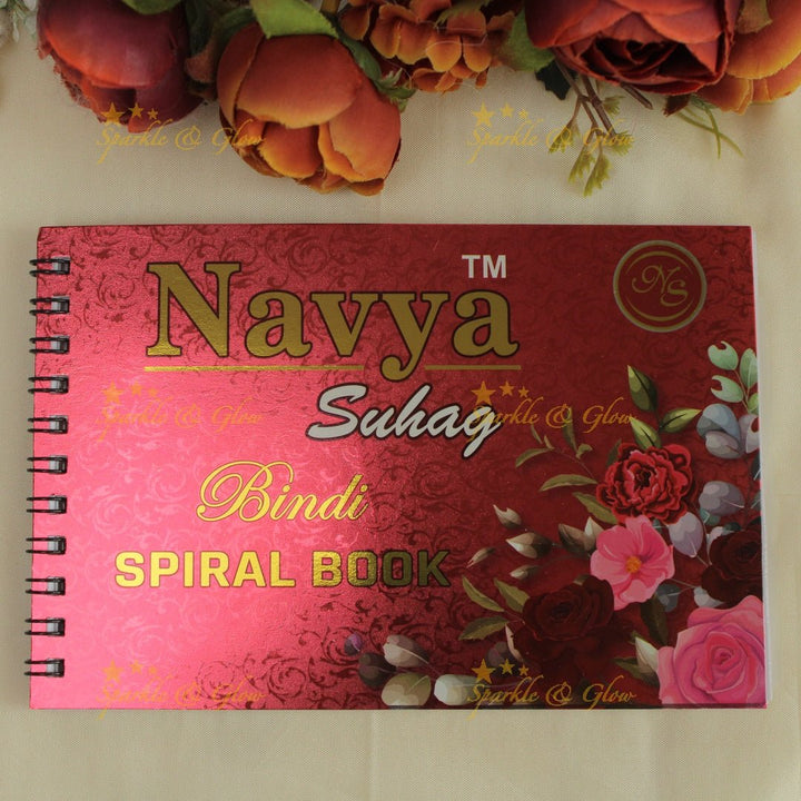 Navya Suhag different colours and designs bindi book - Sparkle and Glow - 