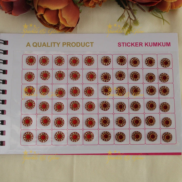 Navya Suhag different colours and designs bindi book - Sparkle and Glow - 