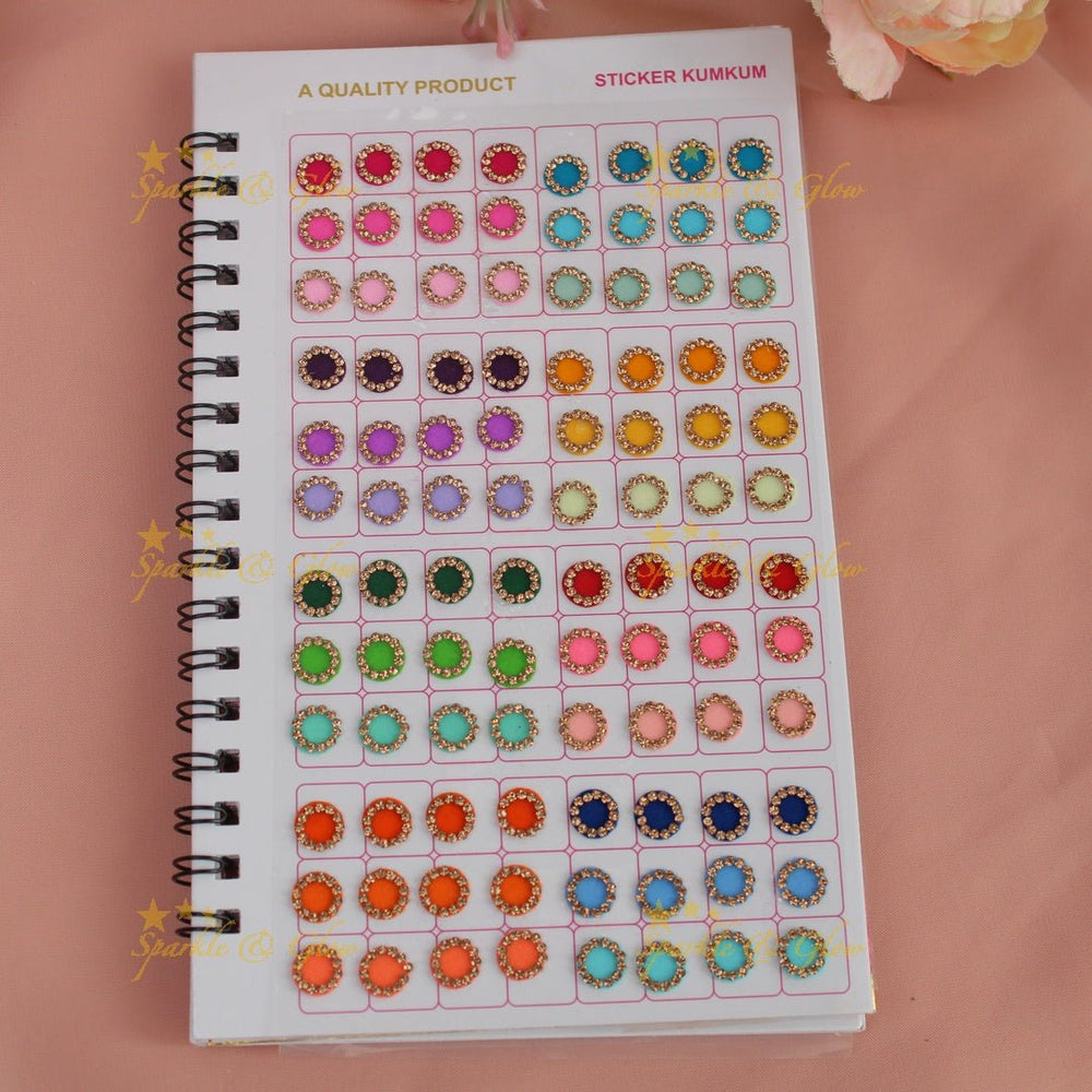 Navya Suhag beautiful colours and shapes bindi big book - Sparkle and Glow - 