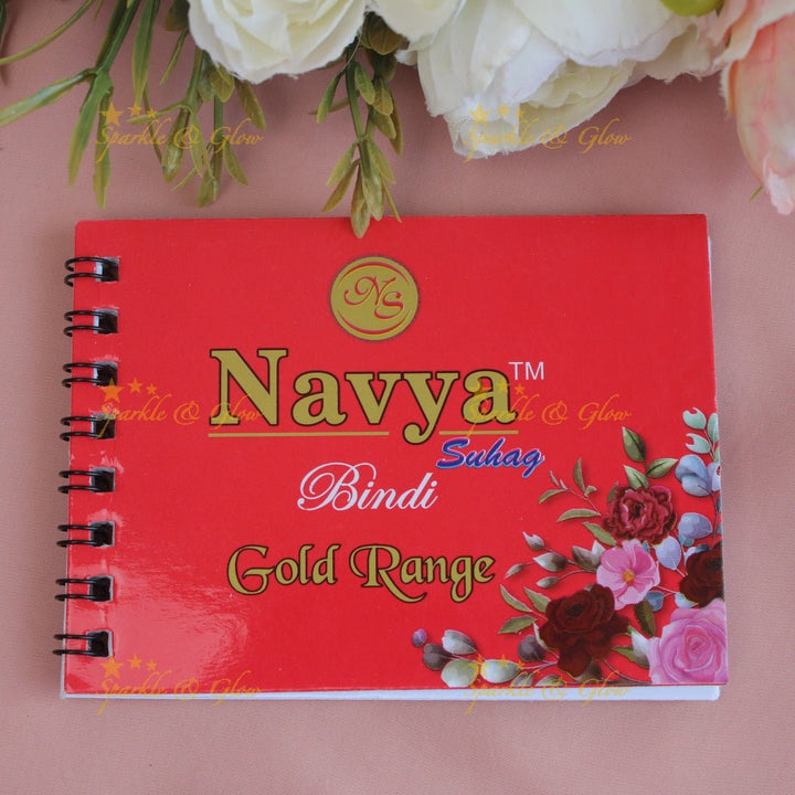 Navya Suhag round shaped elegant designs big bindi book - Sparkle and Glow - 
