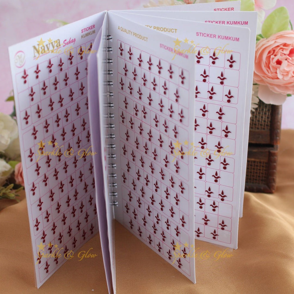 Navya Suhag Kalyanam Bindi big book - Sparkle and Glow - 