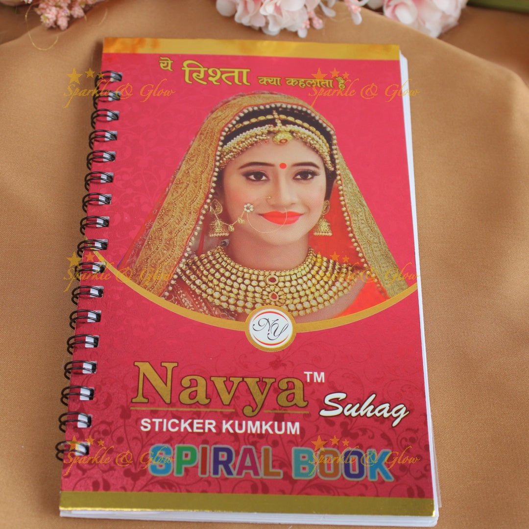 Navya Suhag Kalyanam Bindi big book - Sparkle and Glow - 