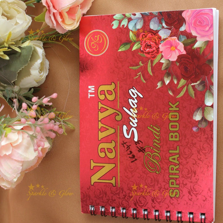 Navya Suhag grand design bindis small book - Sparkle and Glow - 