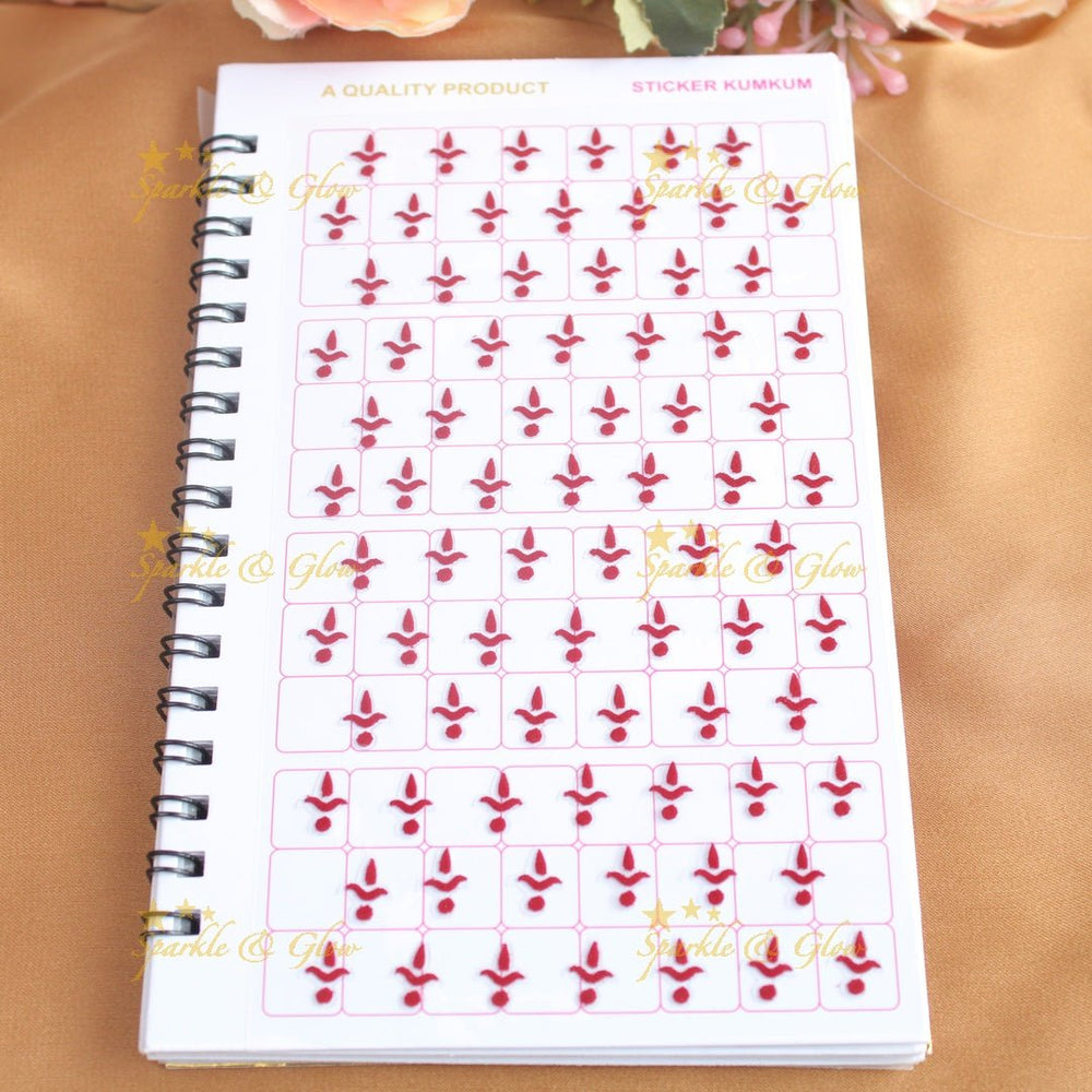 Navya Suhag simple and multi colours bindi big book - Sparkle and Glow - 