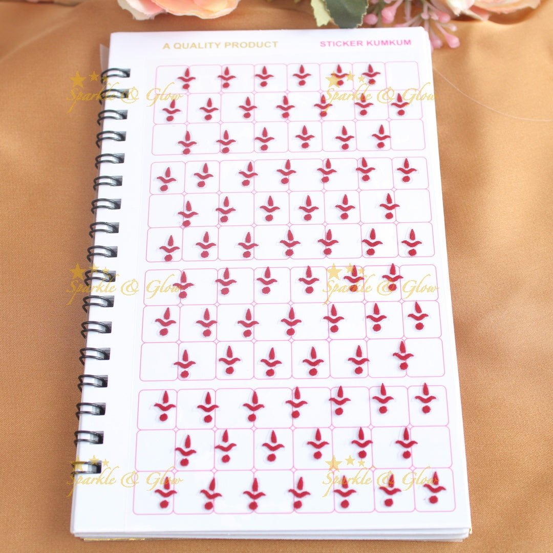 Navya Suhag simple and multi colours bindi big book - Sparkle and Glow - 