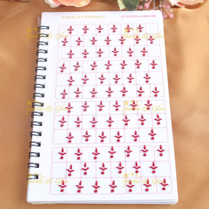 Navya Suhag simple and multi colours bindi big book - Sparkle and Glow - 
