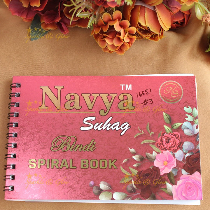 Navya Suhag beautiful colours and shapes bindi big book - Sparkle and Glow - 