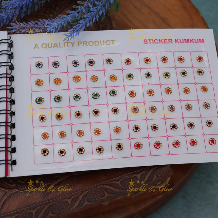 Navya Suhag Elegant Bindi Assortment - Large Book