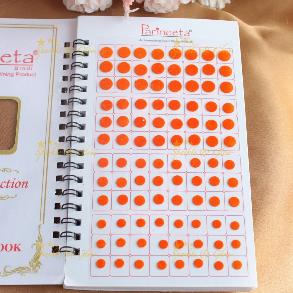 Navya Suhag multi colour plain bindi big book - Sparkle and Glow - 