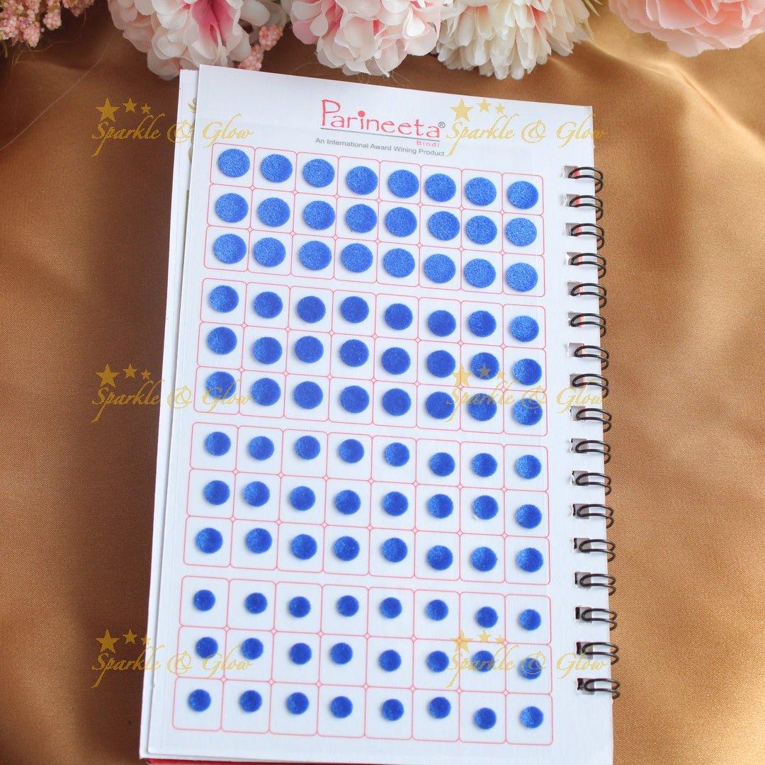 Navya Suhag multi colour plain bindi big book - Sparkle and Glow - 