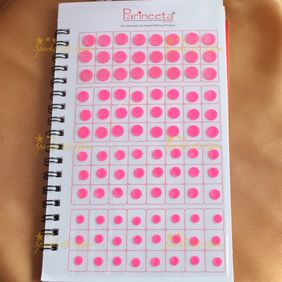 Navya Suhag multi colour plain bindi big book - Sparkle and Glow - 
