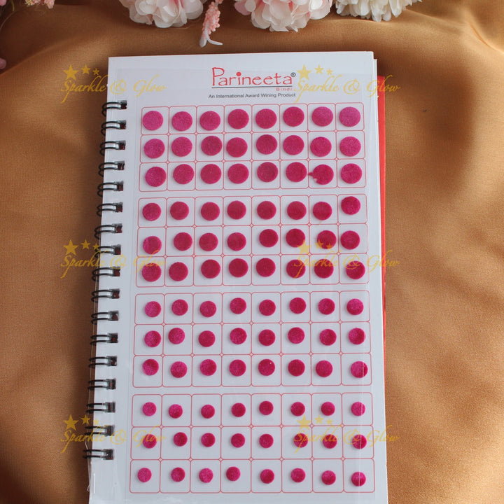 Navya Suhag multi colour plain bindi big book