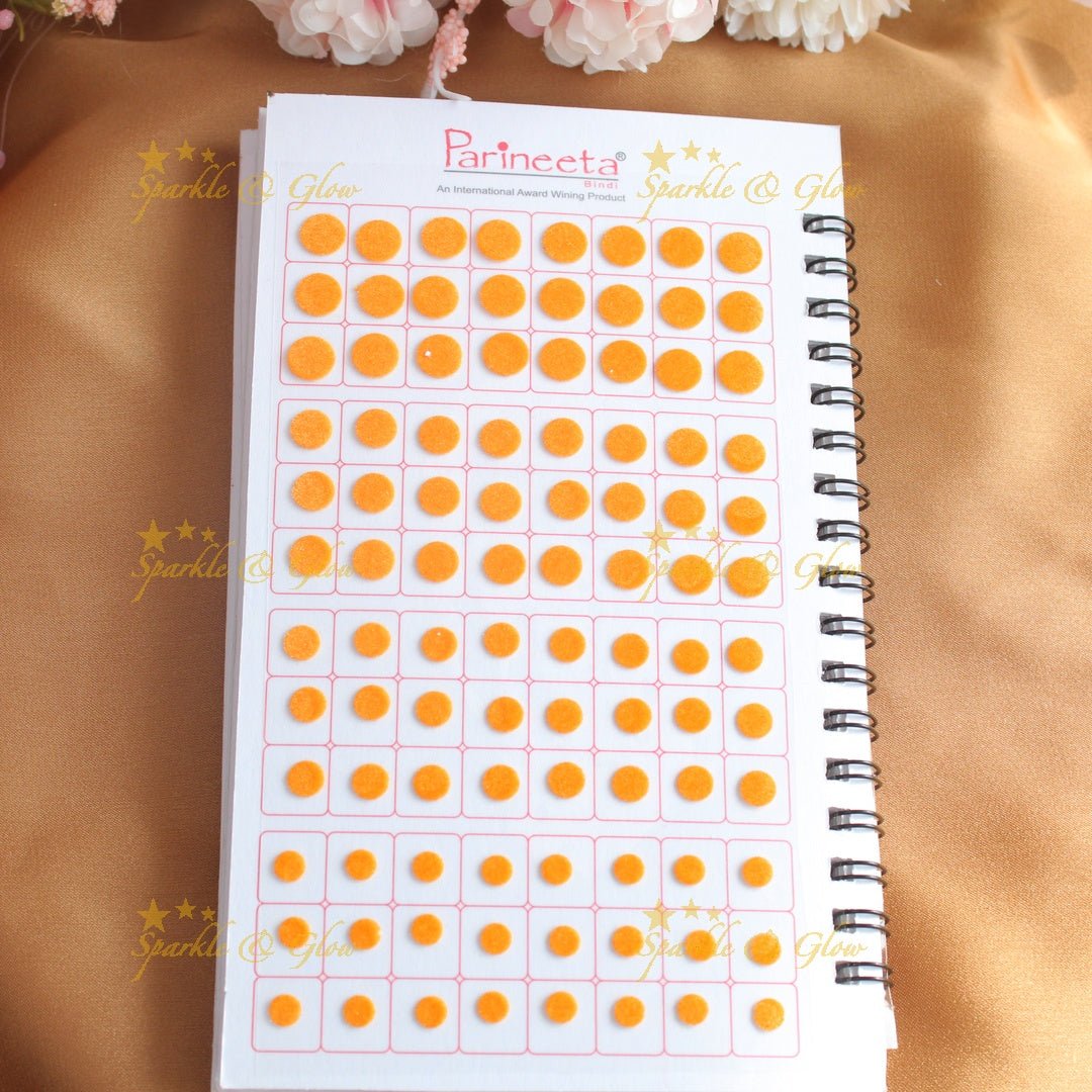 Navya Suhag multi colour plain bindi big book - Sparkle and Glow - 