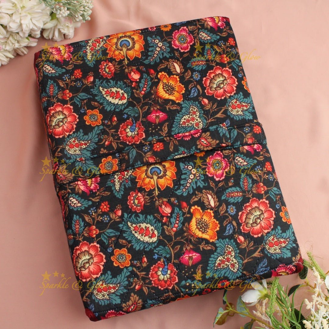 Floral printed jewellery organizer - Sparkle and Glow - 